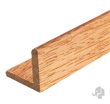 005028 | Hoeklat | Elephant® | Hardhout | 35x35cm