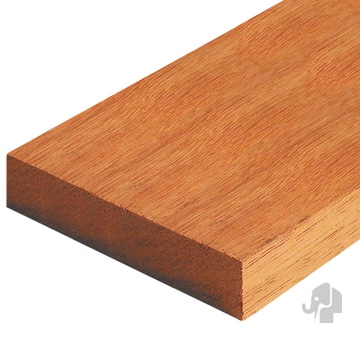 005069 | Rondom geschaafd lat | Elephant® | Hardhout | FSC© | 28x190cm