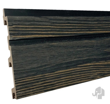 013036 | Stripes gevelbekleding | Elephant® | Apex Driftwood | Stripes S/L | WPC | FSC© | 2.5 x 14.2 x 590cm