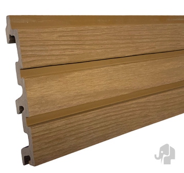013039 | Stripes gevelbekleding | Elephant® | Apex Driftwood | Stripes S | WPC | FSC© | 2.5 x 14.2 x 590cm