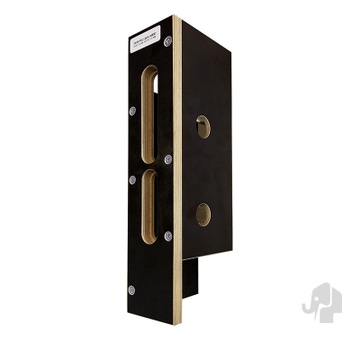 Freesmal | voor smal magneetslot 1099 | incl. mal voor infrezing &quot;mini-rozette&quot;