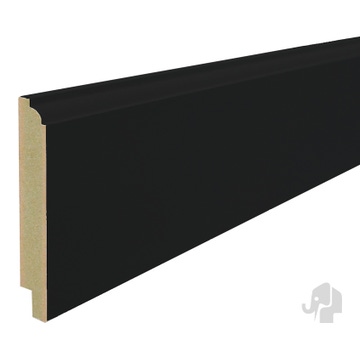 MDF Splint recht met enkele sp. 16x120mm
