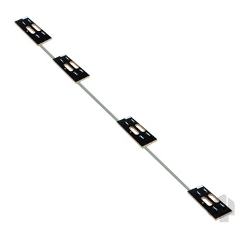 Rail voor freesmal 2500 mm (aluminium)
