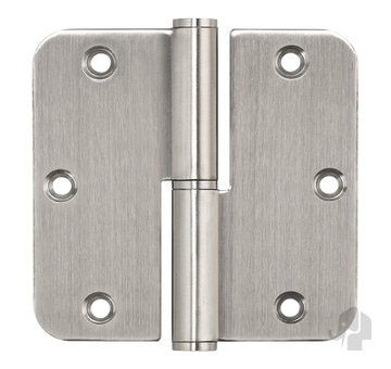 Bladpaumelle Scharnier BP-89 links | Mat RVS | 2st/set