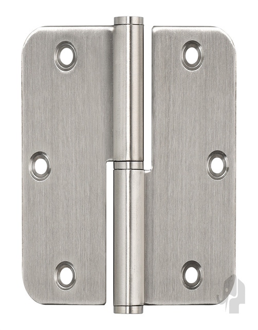 Bladpaumelle Scharnier BP-89 links | Mat RVS | 2st/set