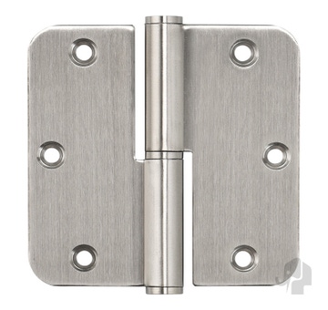 Bladpaumelle Scharnier BP-89 rechts | Mat RVS | 2st/set