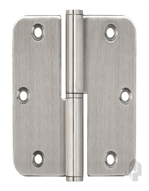Bladpaumelle Scharnier BP-89 rechts | Mat RVS | 2st/set