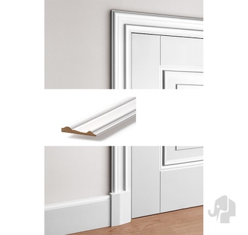 MDF deurlijst BR-5 | klassiek | 5st/set