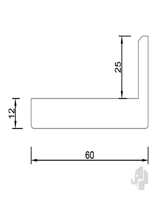 Architraaf XL Set Ecosy | Wanddikte  7 t/m 9 of 10 t/m 12 cm | Stompe Deuren