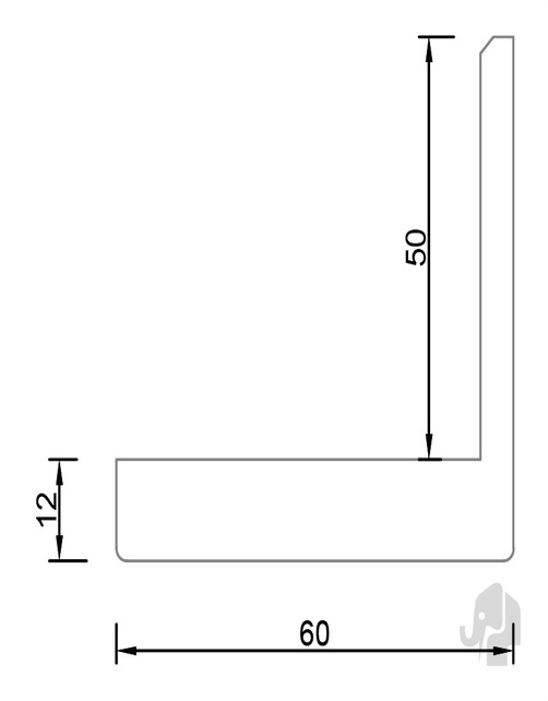 Basic architraaf XXL max 145mm wanddikte