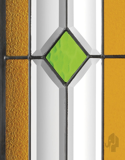 Glas in lood Pesaro 27 x 110 cm