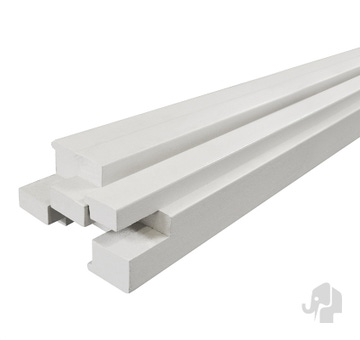  Montagekozijn Opdek Deuren | Wit | Hardhout | Wanddikte 7 cm | Max Deurhoogte 231,5 cm
