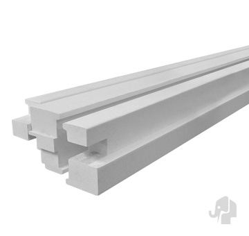 Montagekozijn Stompe Deuren | Wit | Hardhout | Wanddikte 7 cm | Max Deurhoogte 231,5 cm