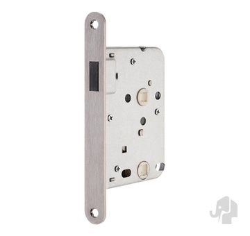 Magneet vrij- en bezet slot (model 1264) | RVS voorplaat