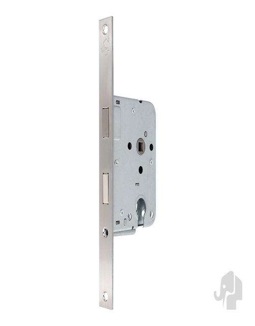 Cabana magneet cilinder slot | RVS voorplaat