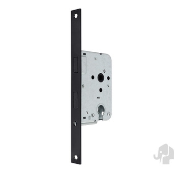 Cabana magneet cilinder slot | zwarte voorplaat