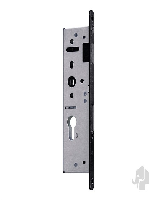 Magneet smal cilinderslot (model 1099B.3) | voor Nero Legno opdek, Pronto Legno (zwart)