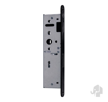 Magneet smal dag- en nachtslot (model 1099B.2) | voor Nero Legno opdek, Pronto Legno (zwart)