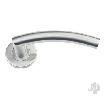 Best Buy 205R deurkruk rond Mat RVS