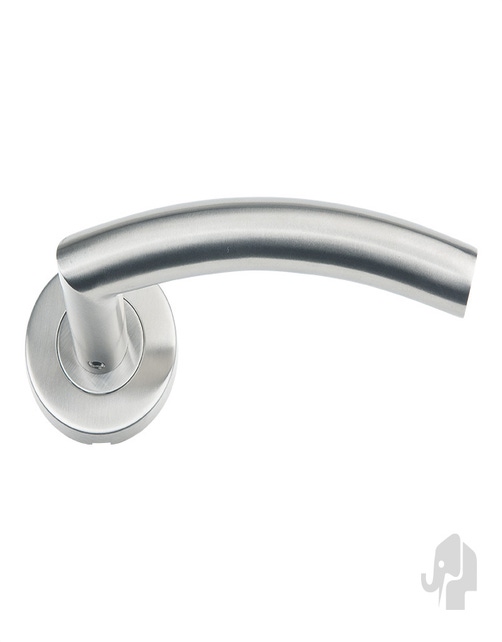 Best Buy 205R deurkruk rond Mat RVS