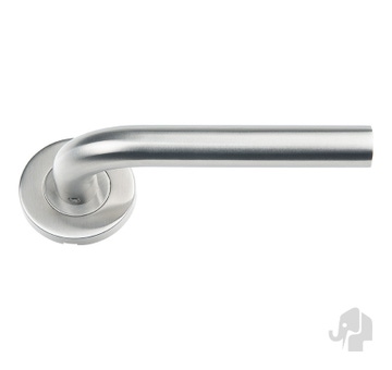 Best Buy 206R deurkruk rond Mat RVS