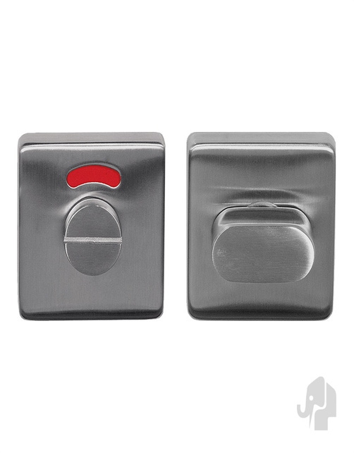 Best Buy Toiletset vierkant mat RVS