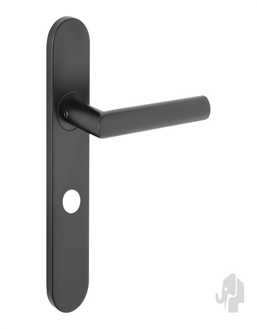 Best Buy 204L Deurkruk Toilet lang Mat Zwart
