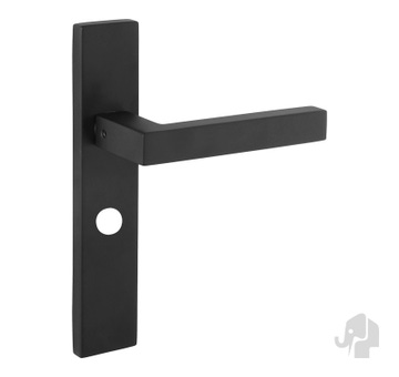 Best Buy 210L Deurkruk Toilet lang Mat Zwart