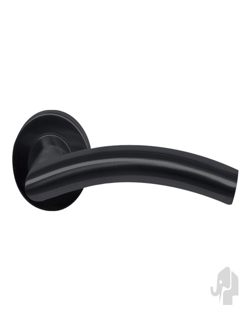 Best Buy 205R deurkruk rond Mat Zwart