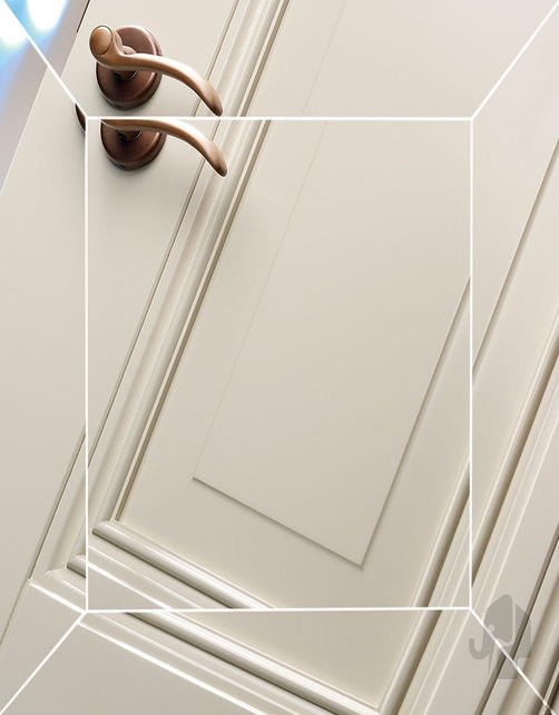 Blank facet glas 46,5 x 70 cm | 019930