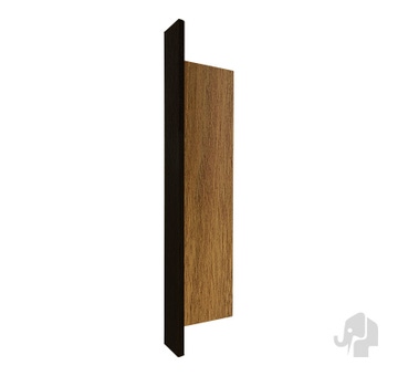 Slotklos | voor smalslot Nero Legno stomp | zwart gegrond | verpakt
